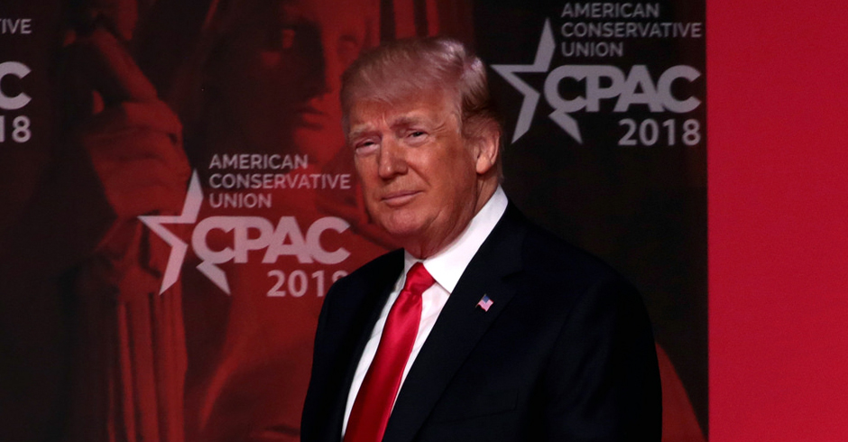 Donald Trump at the 2018 CPAC
