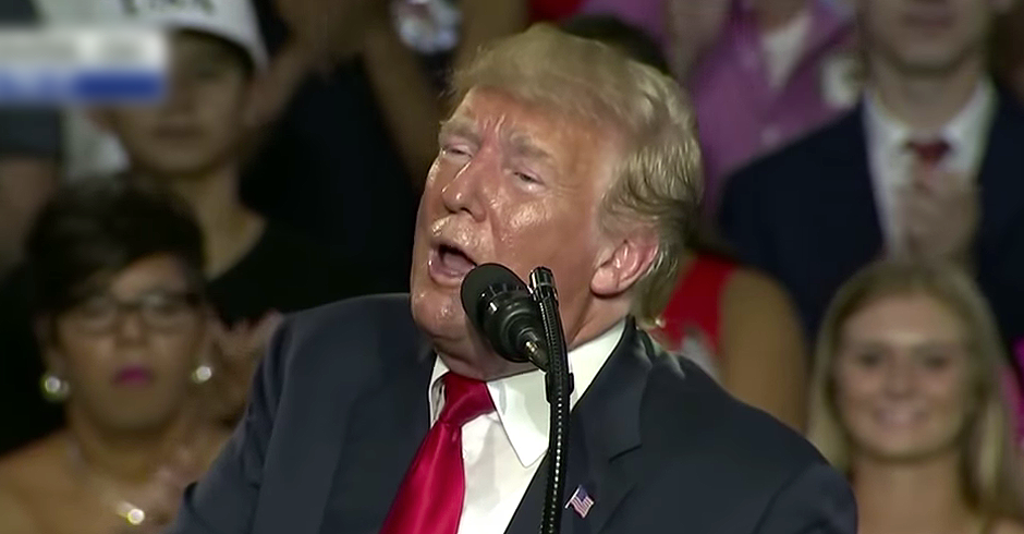 President Trump at Ohio rally, 4th August, 2018