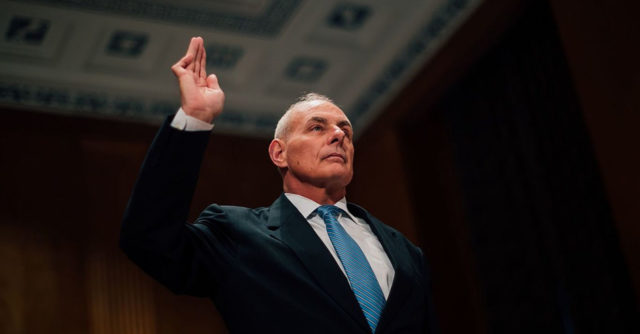 White House Chief of Staff John Kelly