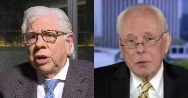 Carl Bernstein and John Dean