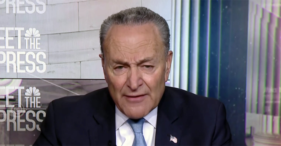 Chuck Schumer on Meet The Press.