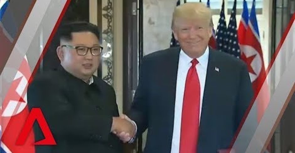 Kim Jong-Un and Donald Trump