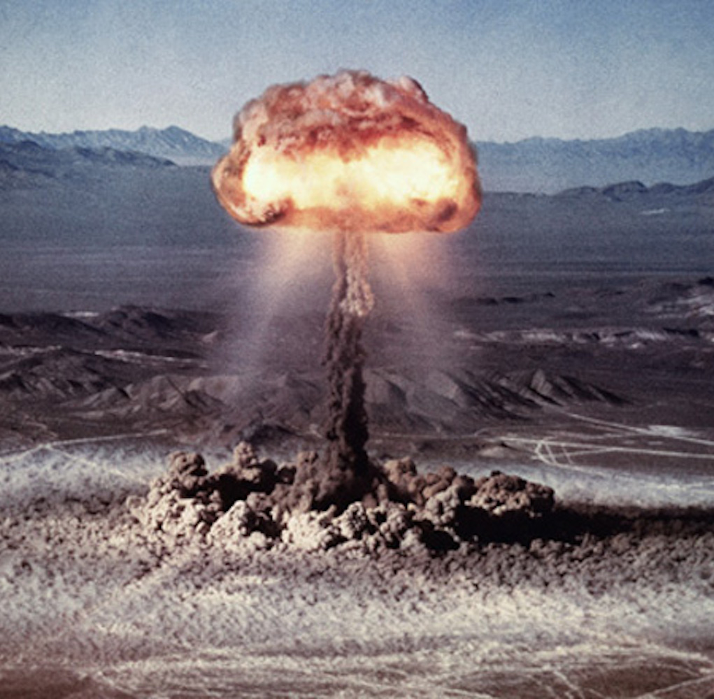 nuclear blast, mushroom cloud