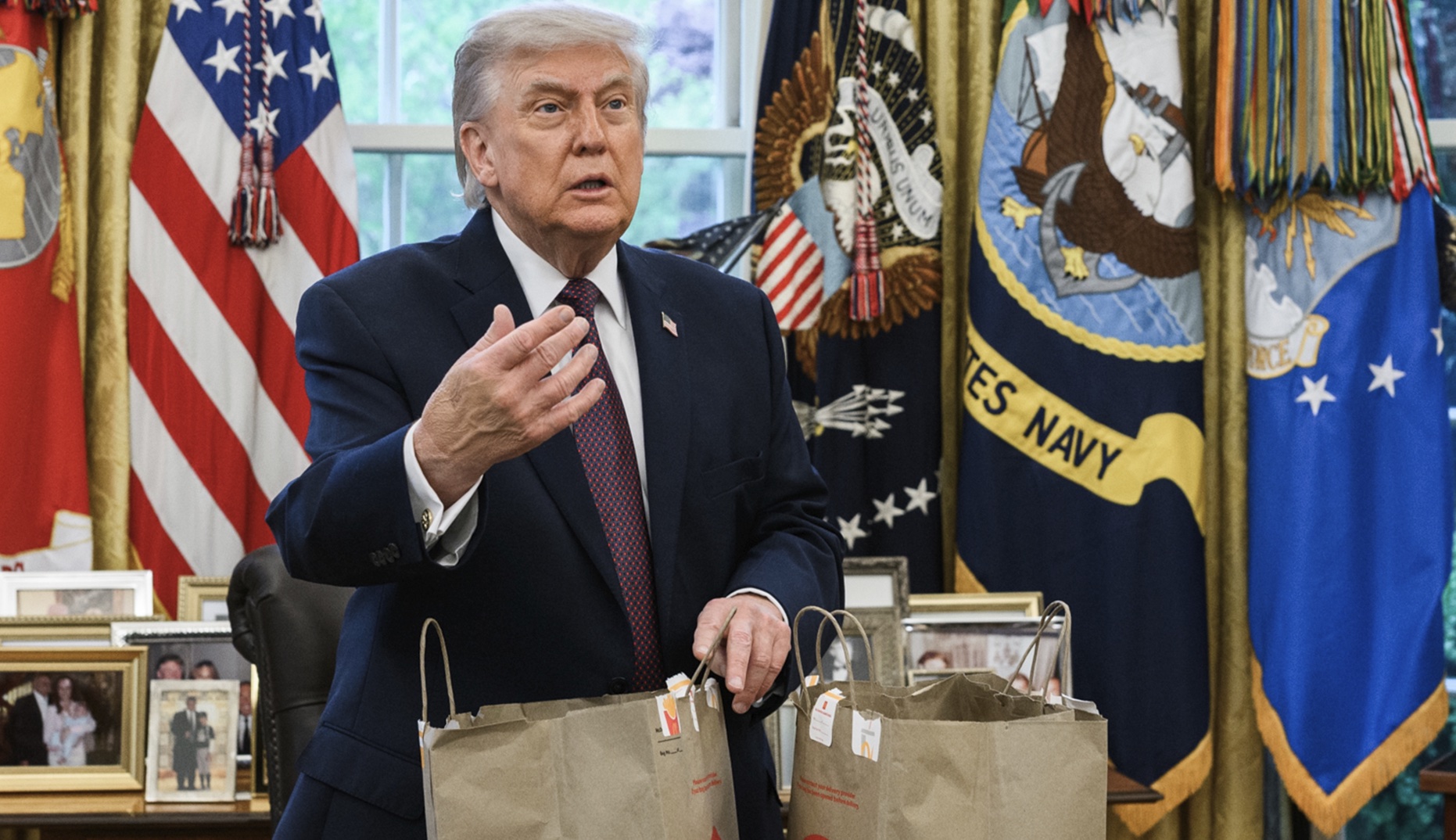 Trump McDonalds